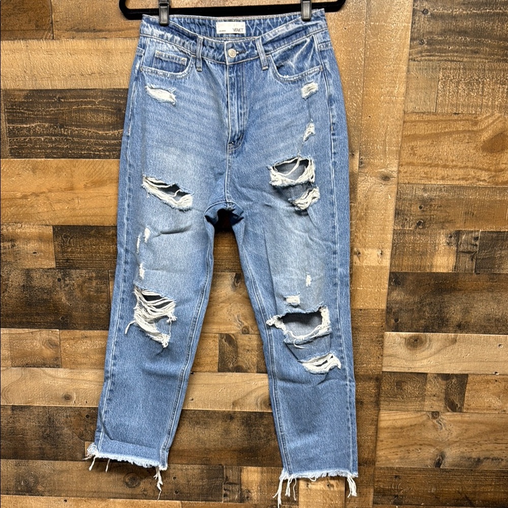 Vervet Distressed Light Wash  Blue‎ Jeans Women's Size 29